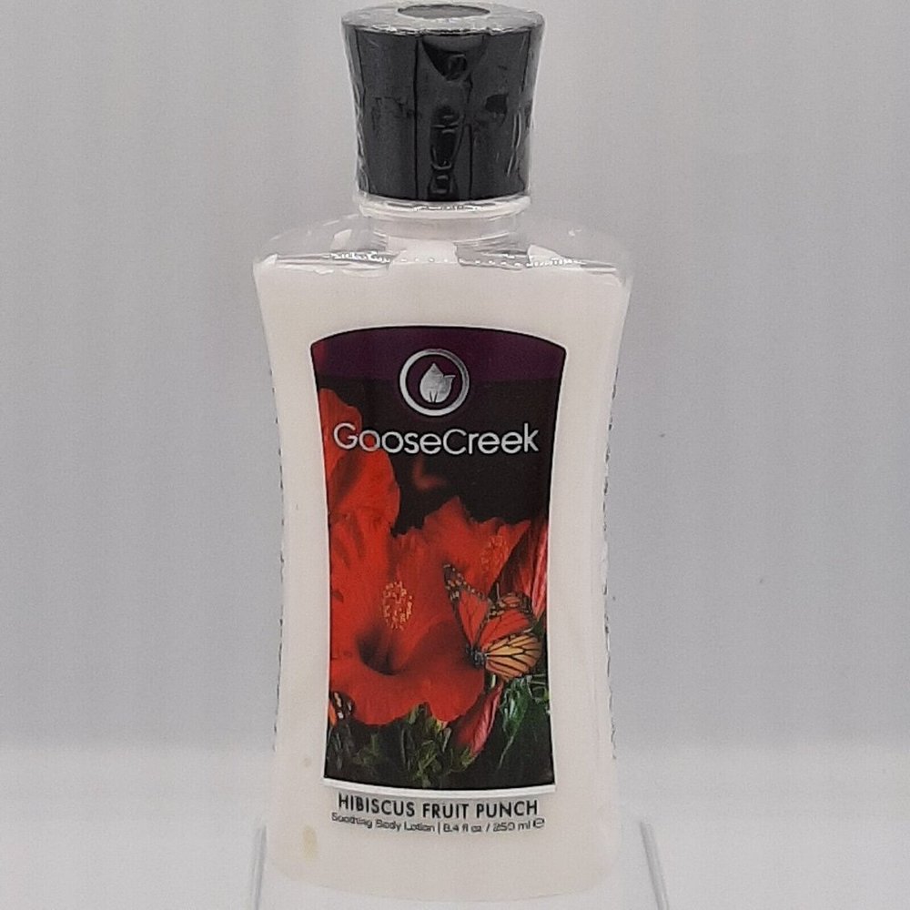 Goose Creek Hydrating Body Lotion Hibiscus Fruit Punch 8.4 fl.oz. each Sealed
